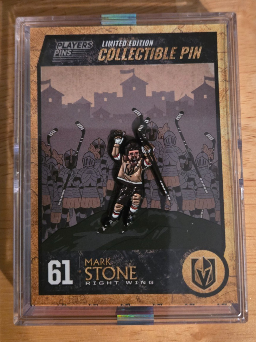 Vegas Golden Knights Mark Stone Limited Edition Collectible Pin [Players Pins]