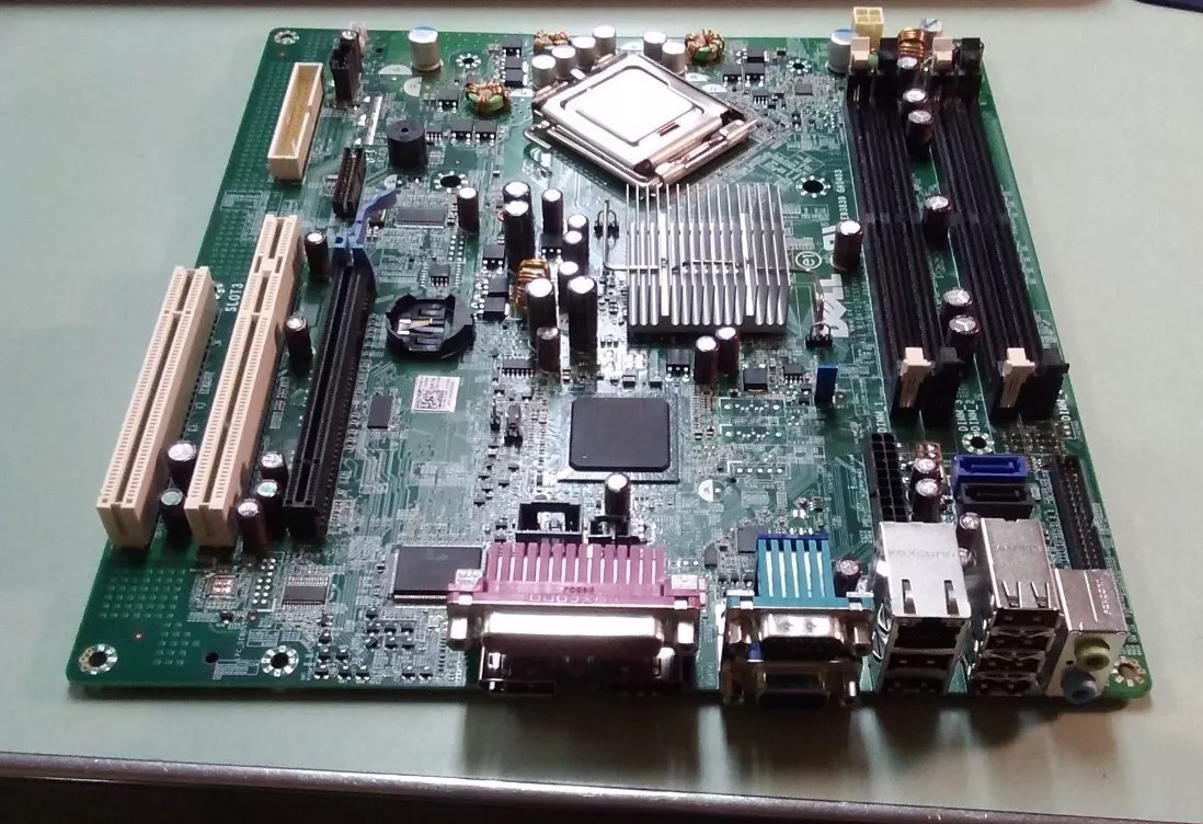  Dell 0R230R Optiplex 760 Desktop System Board PCU SLBPJ