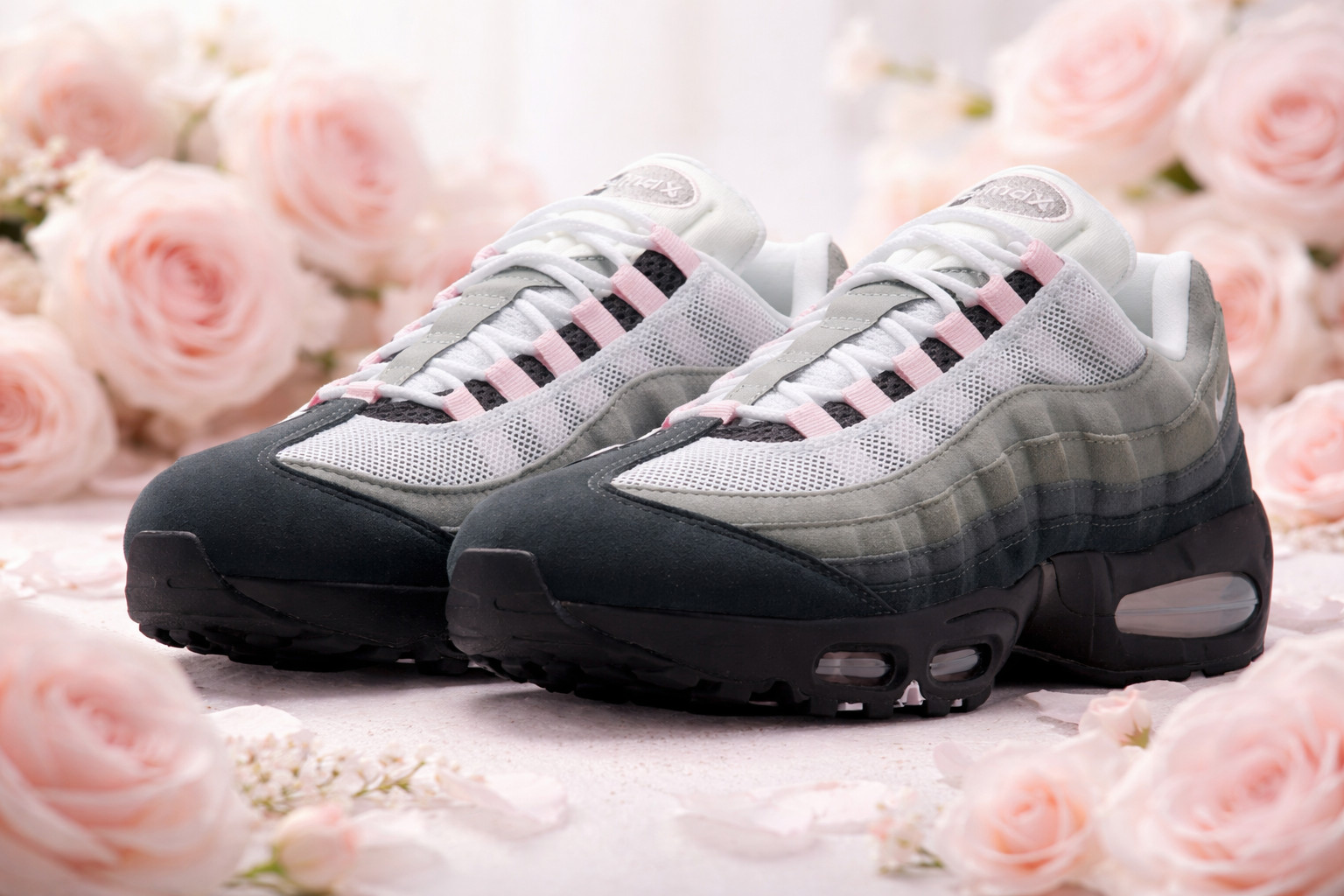 Size US 5.5-11 Women's A-i-r Max 95 Big Bubble 'Pink Foam'
