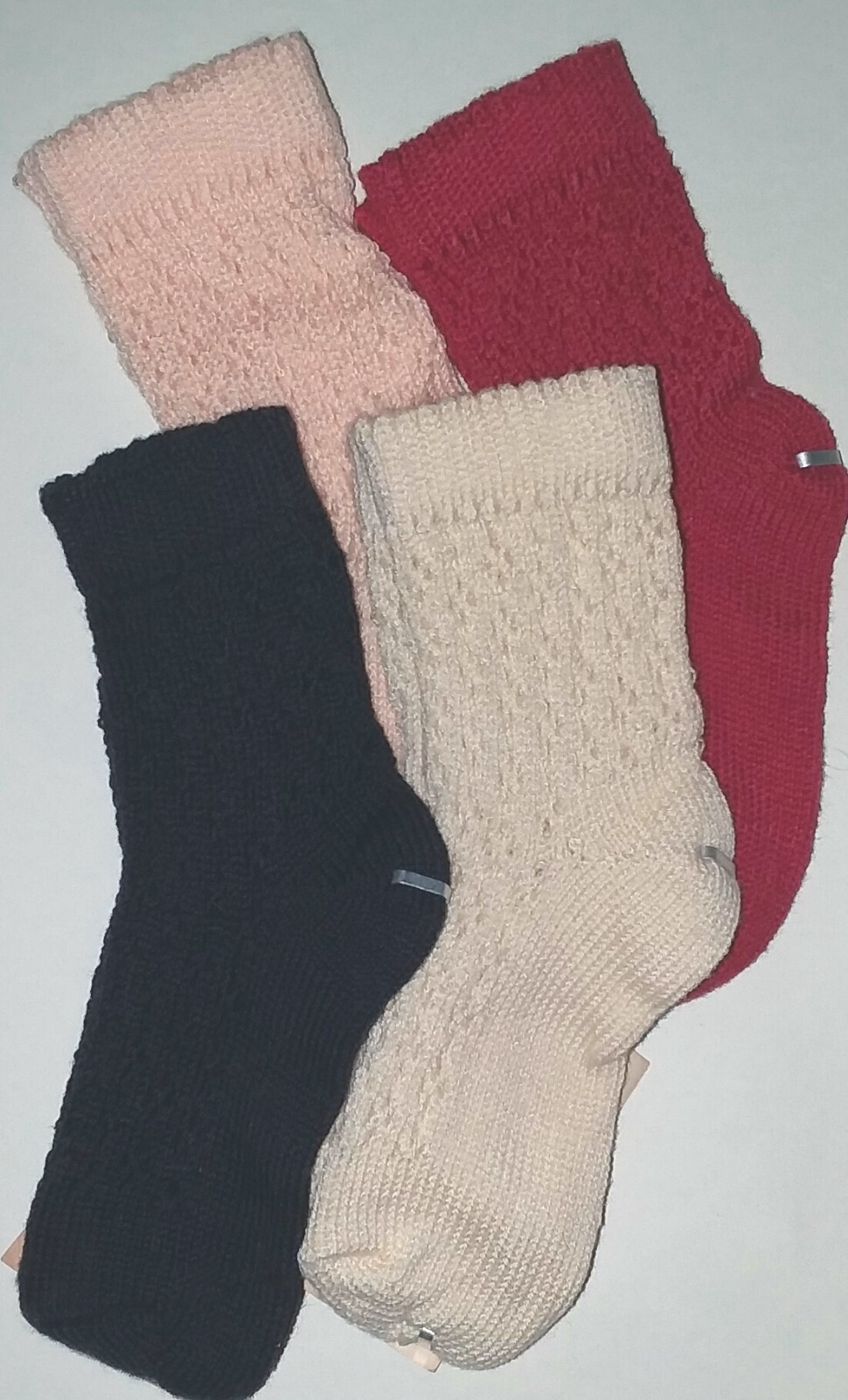 WHOLESALE BABY SOCK LOT OF 4 , FITS 12-24 MONTH