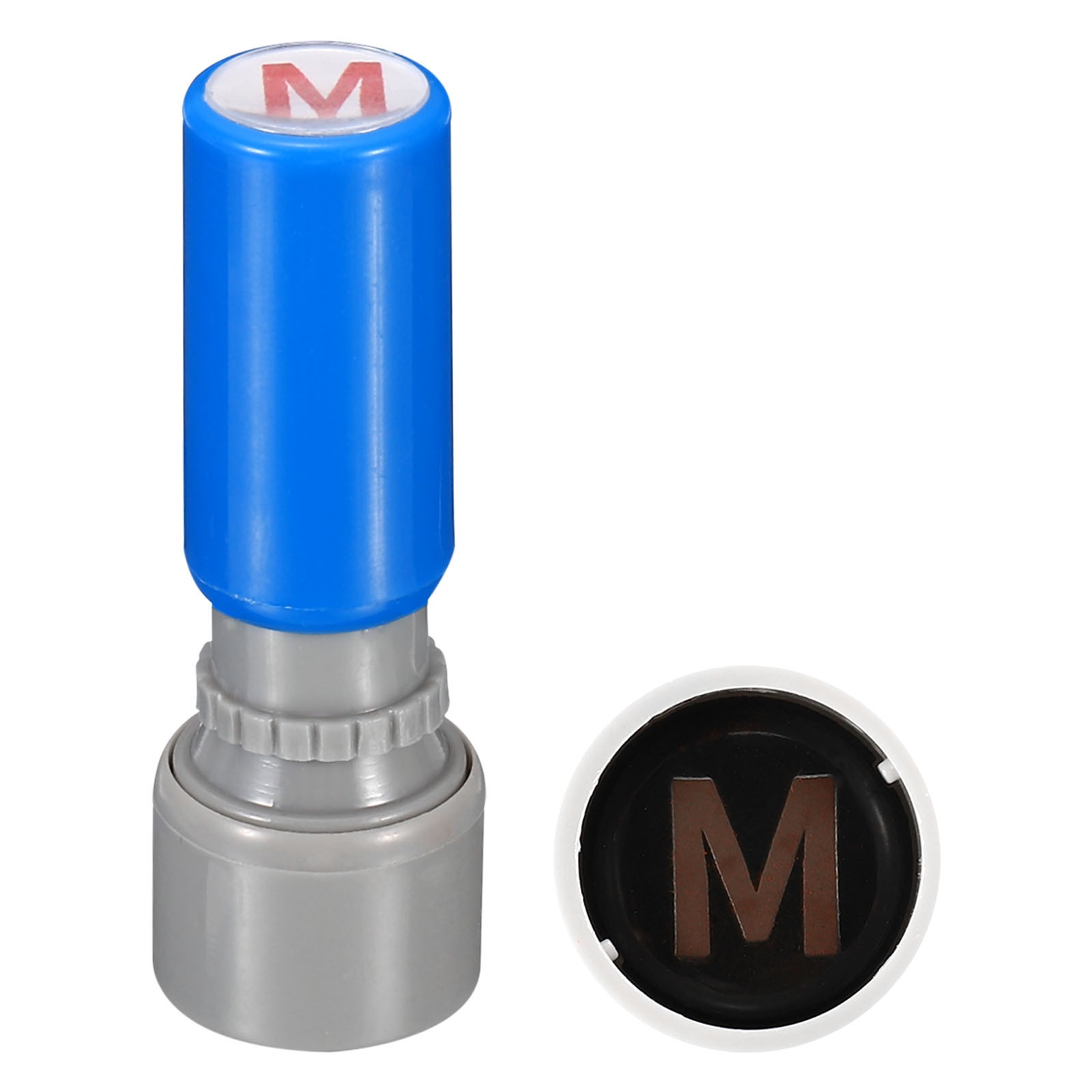 Alphabet Stamps Self Inking Character M Plastic Small Letter Stamps Stamper Set