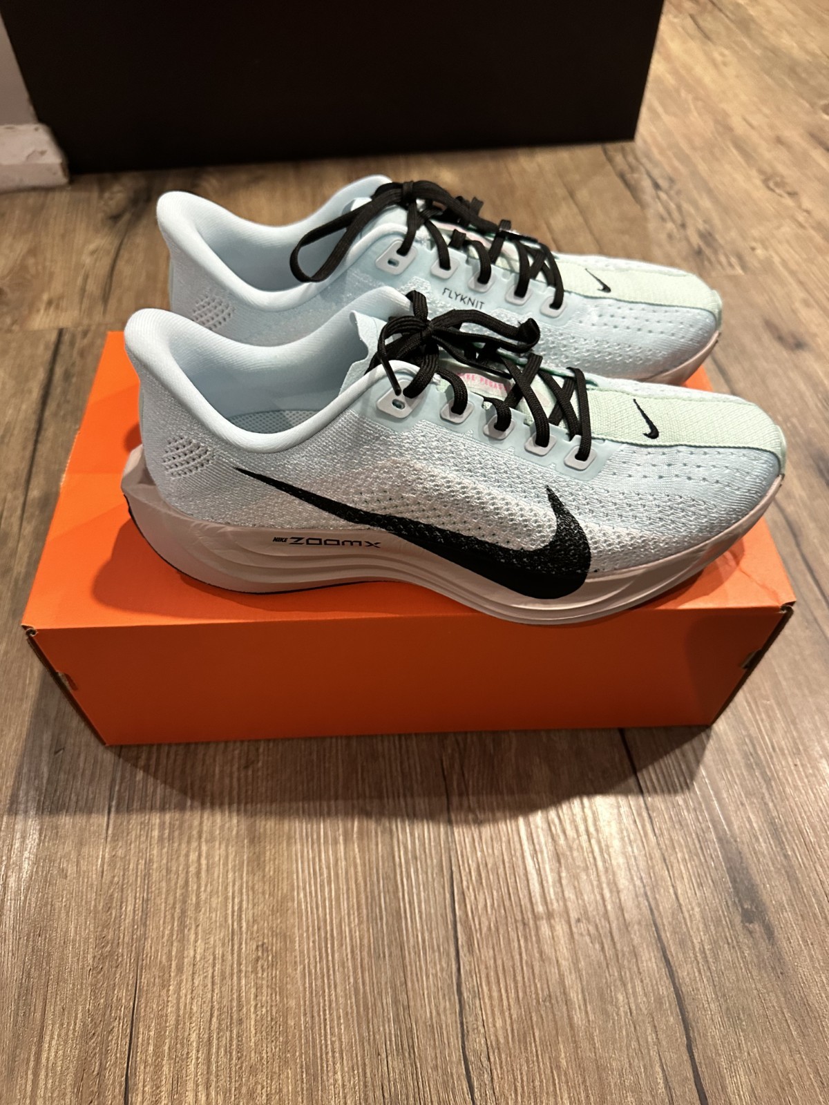 Nike Pegasus Plus - Glacier Blue/Black-Mint Foam-Green Shock - W 9.5 / M 8