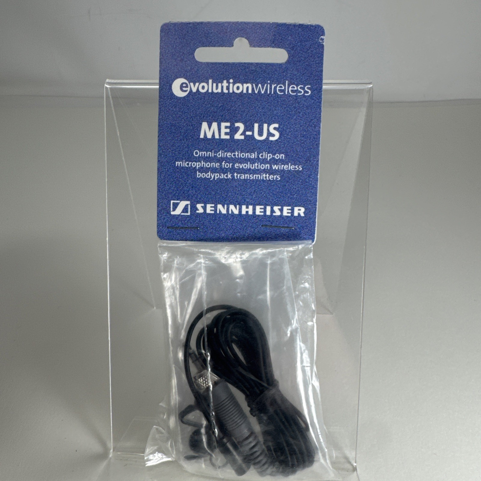 Sennheiser ME 2-US Omnidirectional Lavalier Microphone Professional Microphone