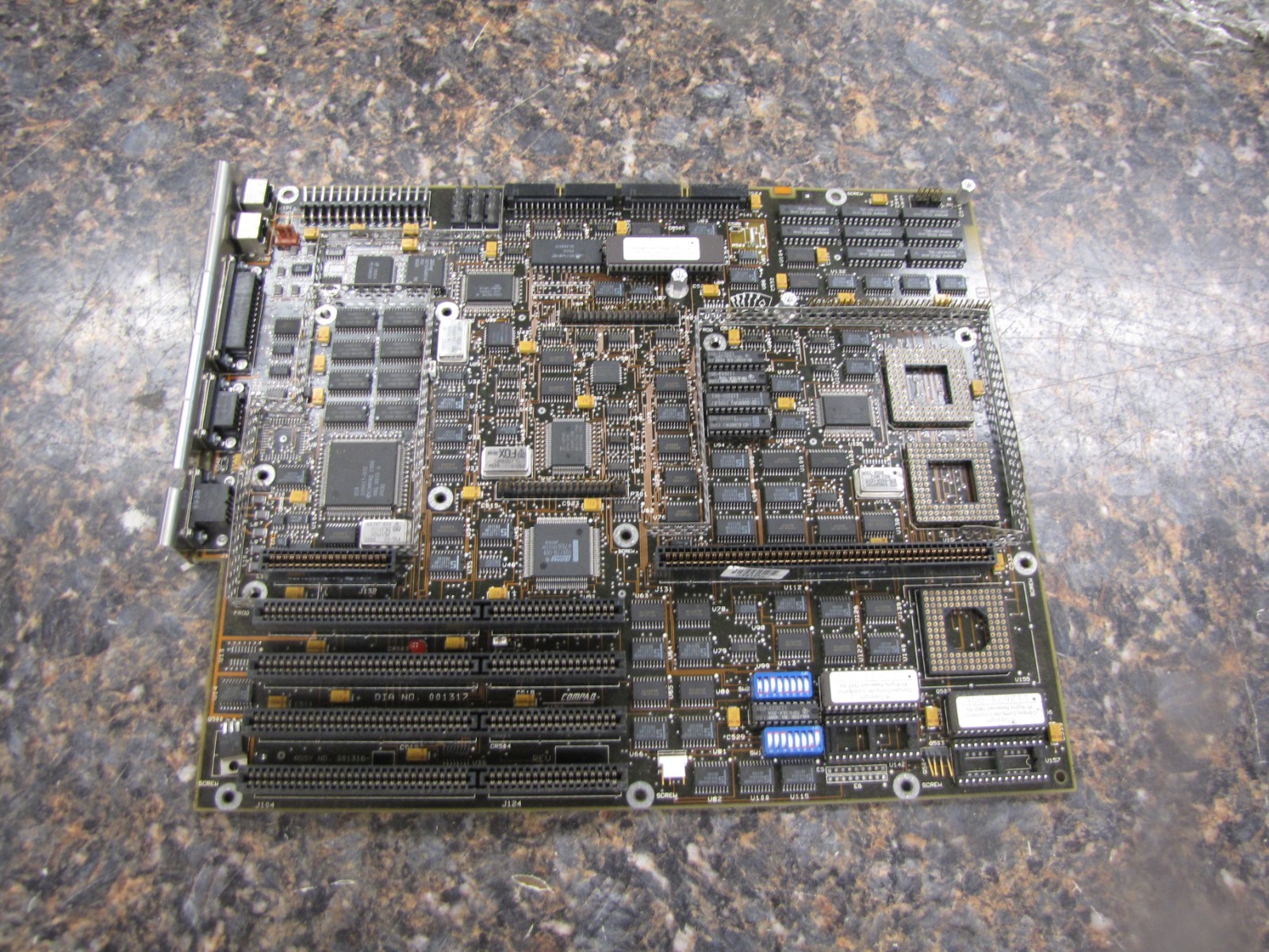 Vintage 1989 Compaq 80386-20 Cache FPSW/16 Board Motherboard