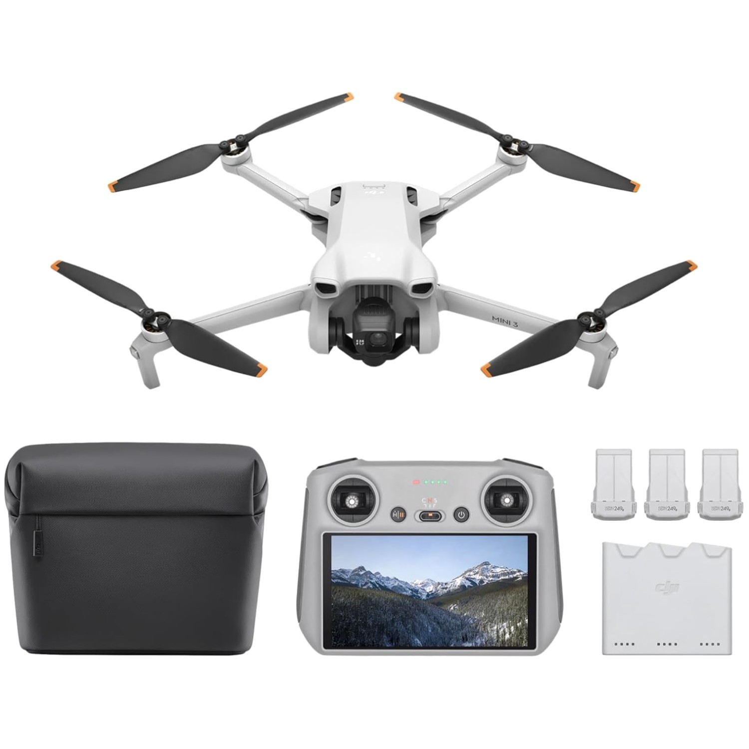 Mini 3 Fly More Combo RC, Drones with Camera for Adults 4K, 3 Batteries for 1...
