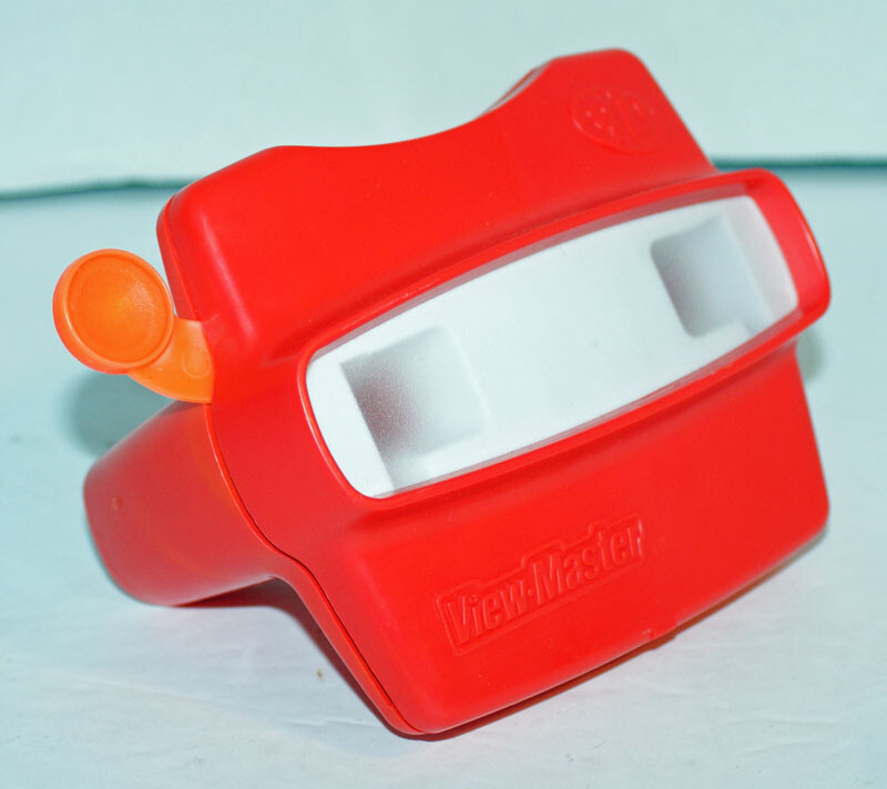 View-master Reel Slide 3D Viewer RED TOY VINTAGE FISHER PRICE 1998
