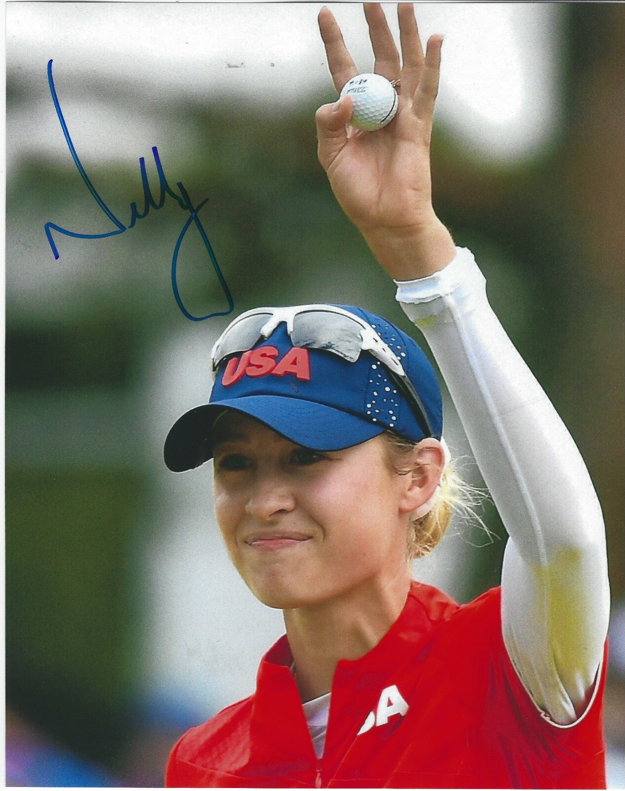 NELLY KORDA Signed 8.5 x 11 Photo Signed REPRINT Golf Golfer FREE SHIPPING