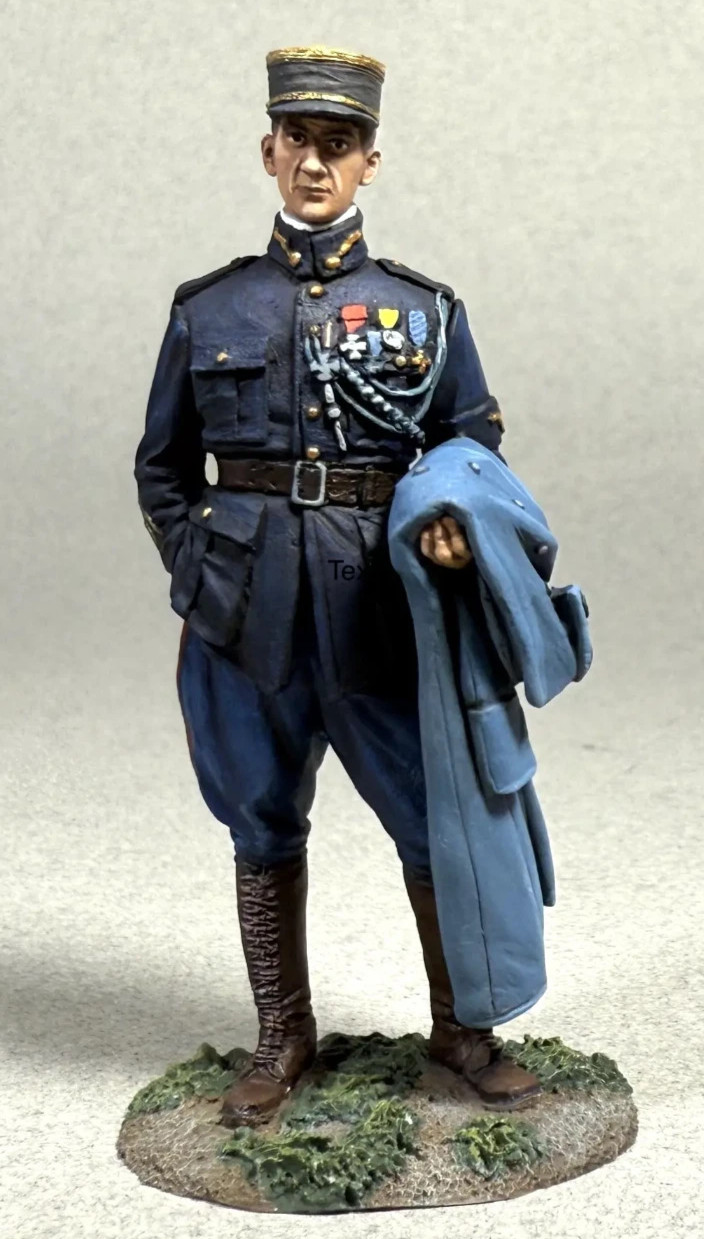 W. Britain - Georges Guynemer, WW1 French Ace, 1917 #10195