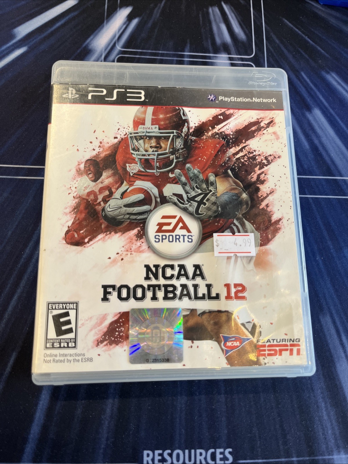 NCAA Football 12 (Sony PlayStation 3, 2011)