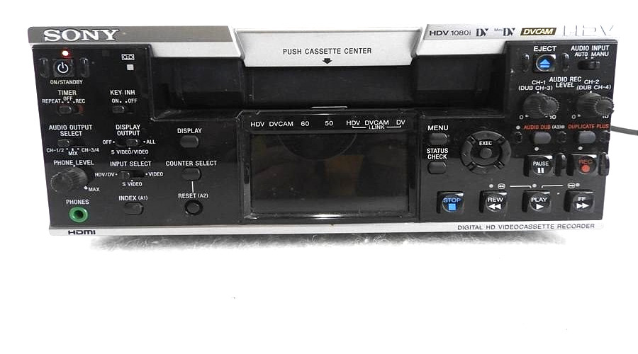 Sony HVR-M25J HDV DVCAM Digital Video Cassette Recorder Used JUNK