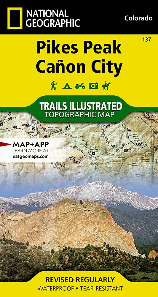 Pikes Peak & Canon City: Map #137