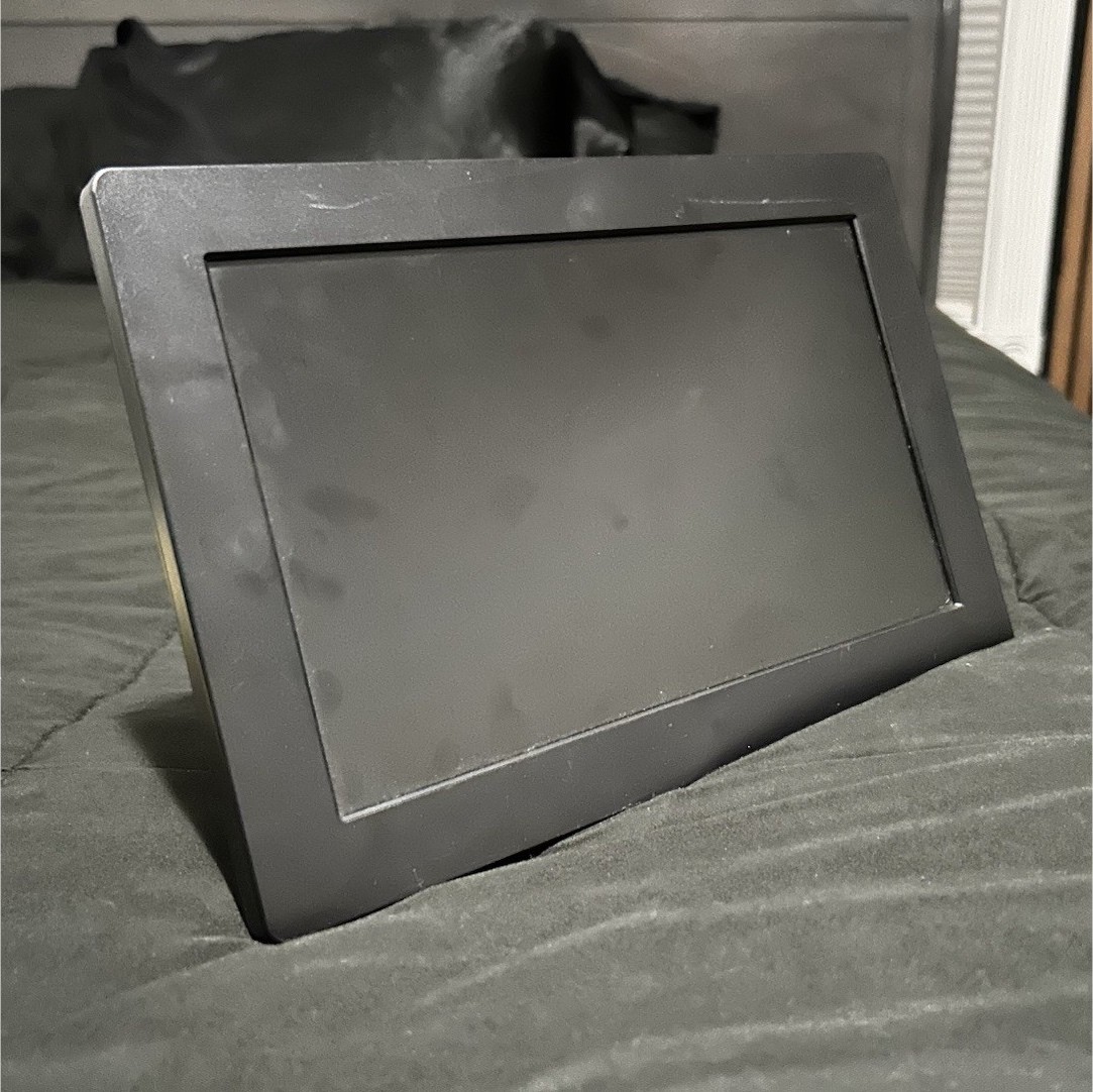 Pandigital PI1003DW 10" LCD Digital Photo Frame Black USB SD JPEG (No chord)