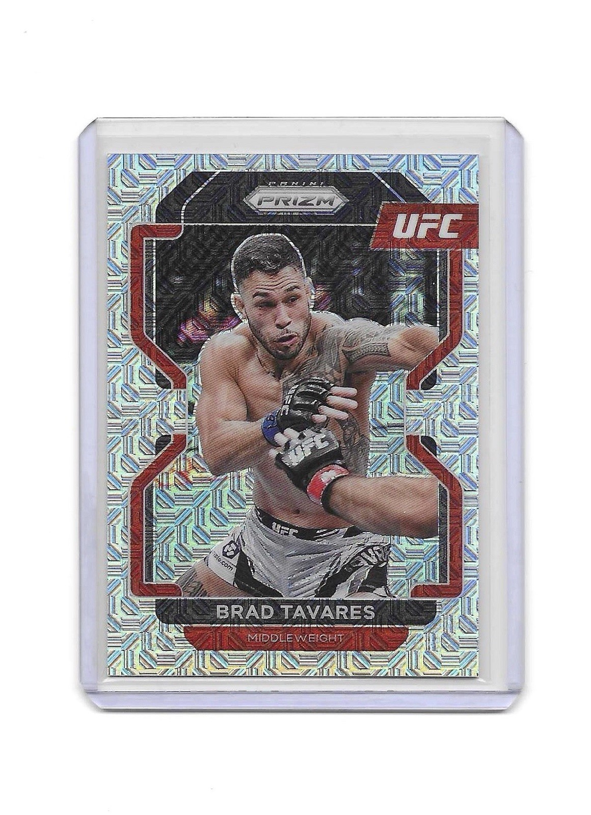 2022 Panini Prizm UFC - Brad Tavares #139 - Mojo Prizm #/25