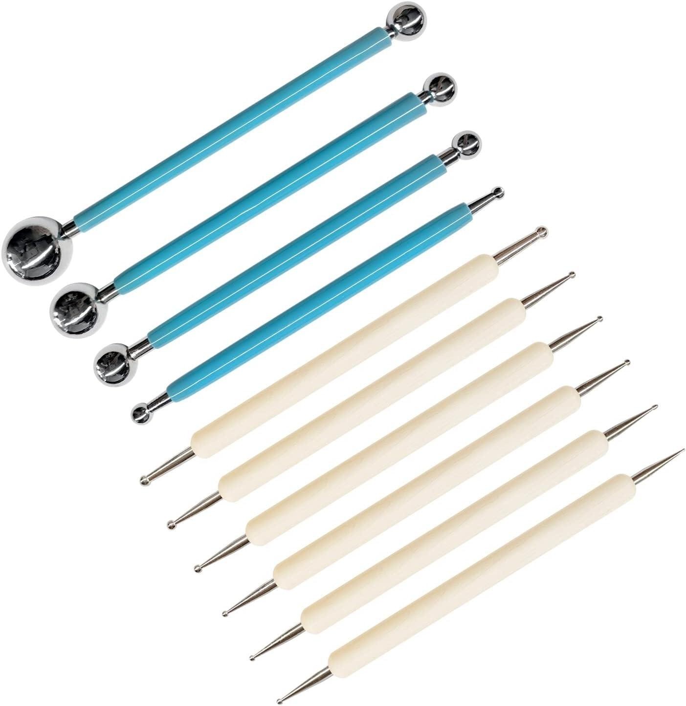 10 Pcs Dotting Tools Set for Mandala Rock Painting, Pottery, Embossing Art