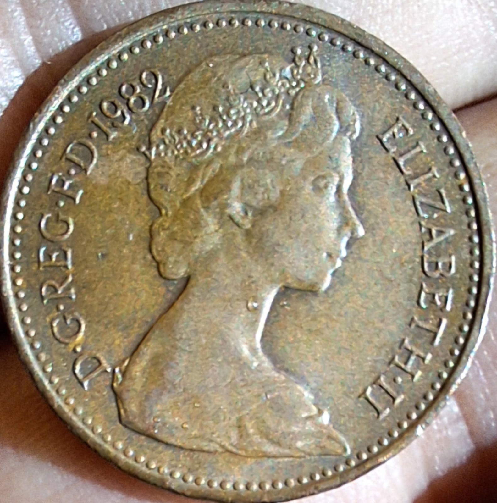 United Kingdom 1 Penny 1982 AU