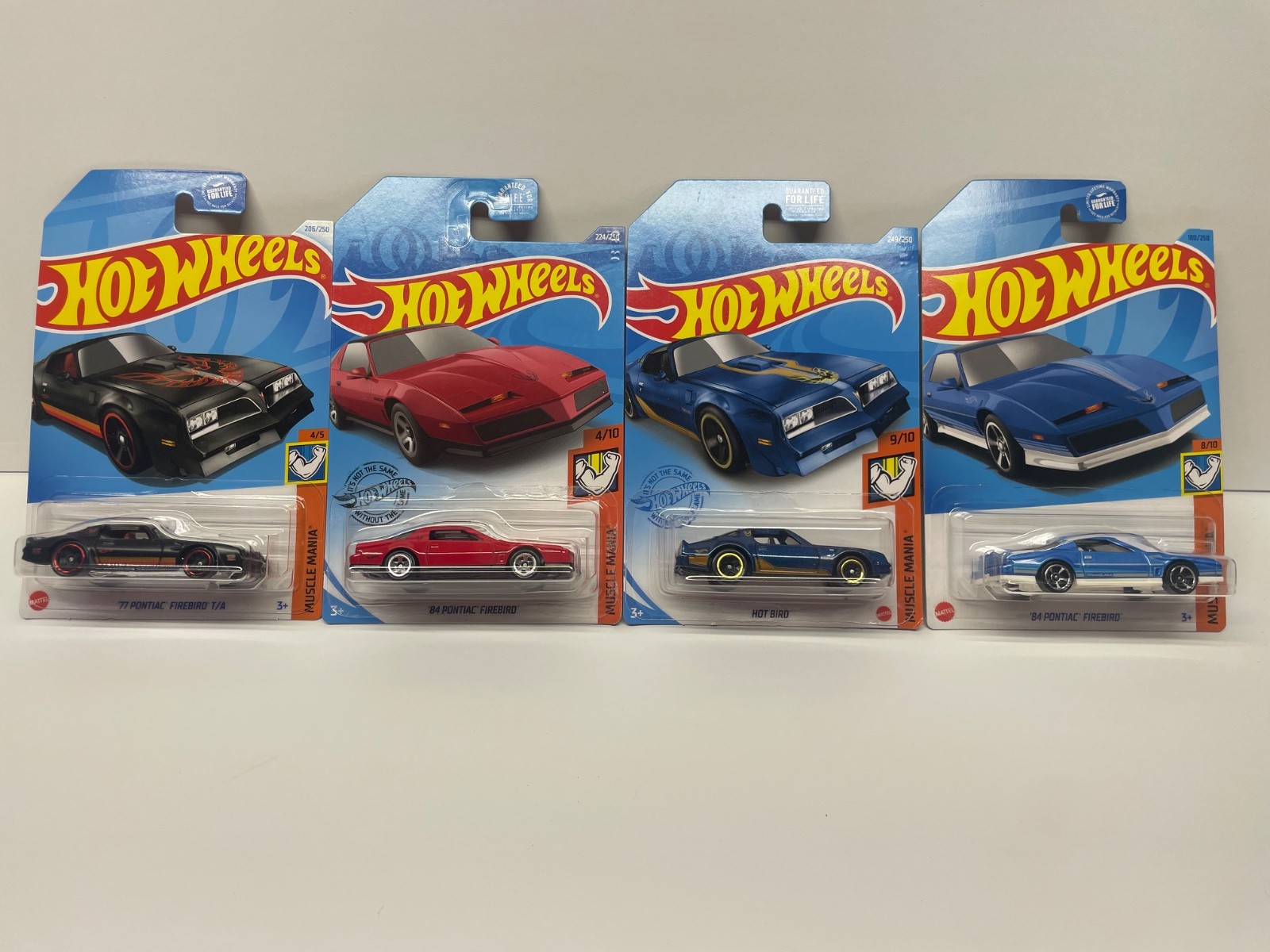Hot Wheels Pontiac Firebirds lot of (4)