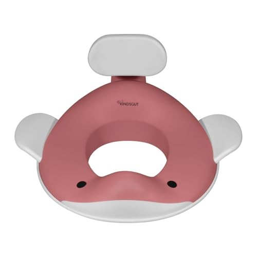  Potty Training Seat in whale design, designed in Germany, suitable Dusty Pink