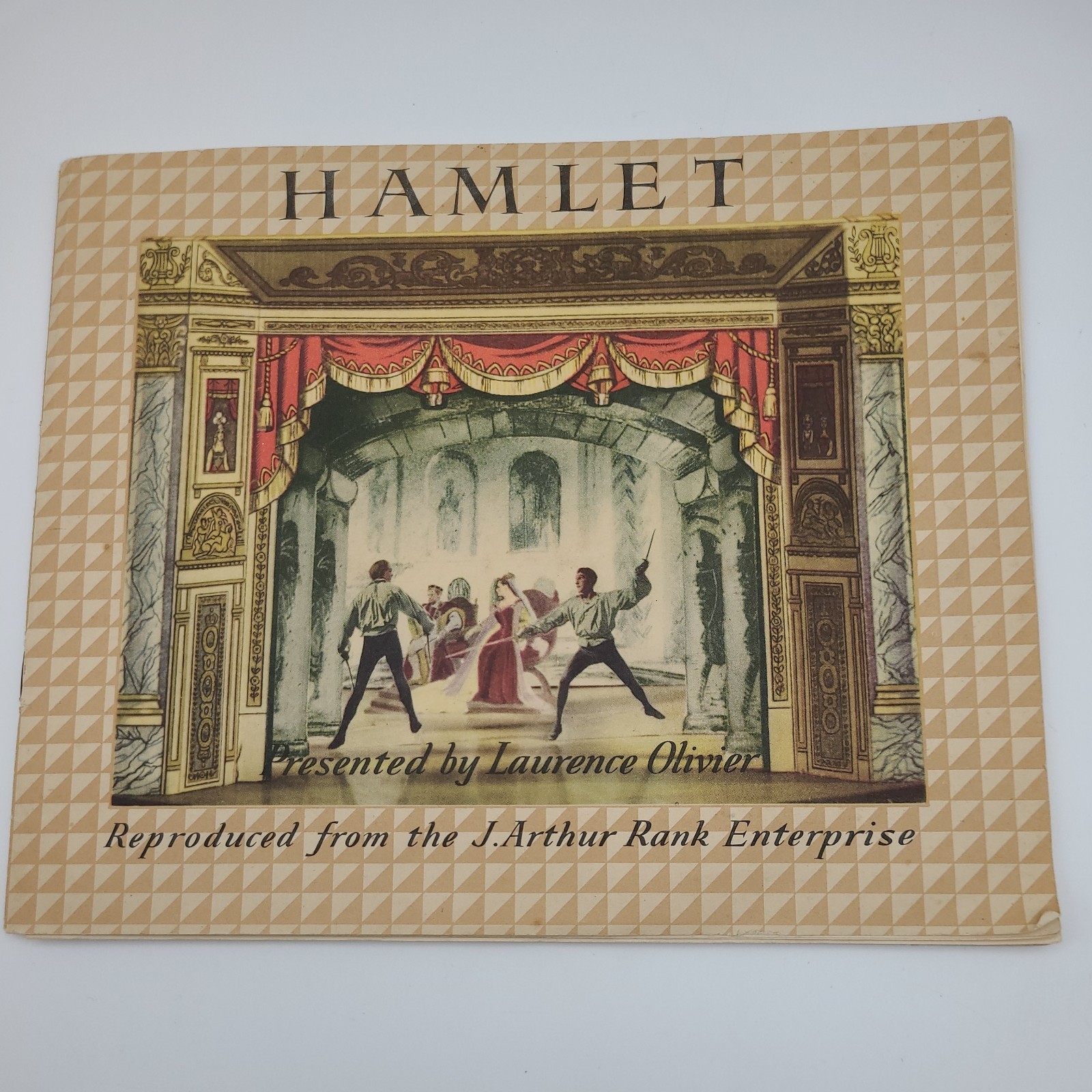 Vintage Benjamin Pollock's Theatre Scenes 1948 Hamlet Shakespeare Booklet
