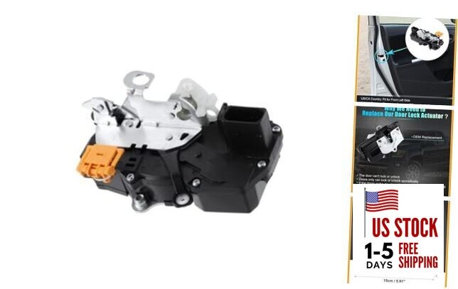 Power Door Lock Actuator Motor Front Left Side for Chevy Malibu 2008-2012 for 