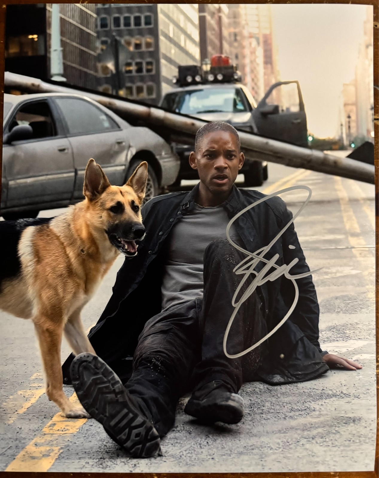 Will Smith I Am Legend Signed Autographed Signature 8x10 Matte Photograph COA