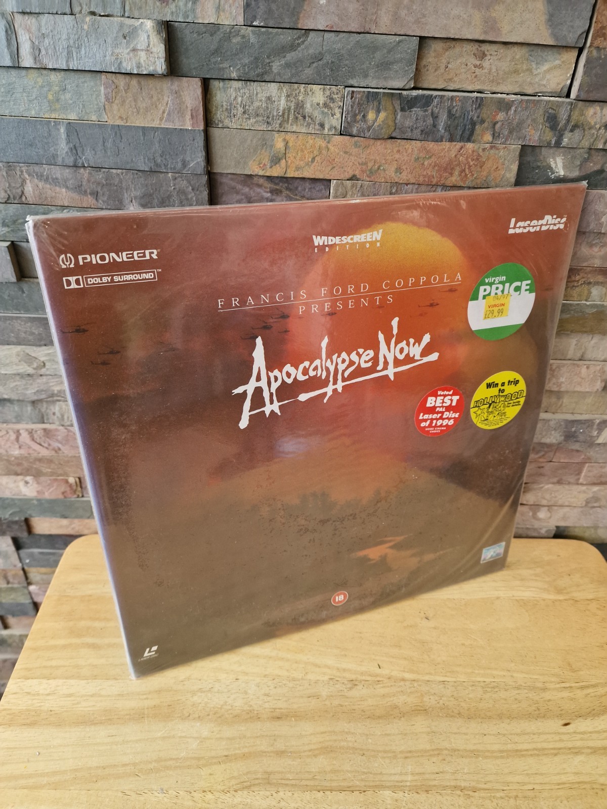 Apocalypse Now - Laser Disc (PAL, 1996) NEW. (never opened).