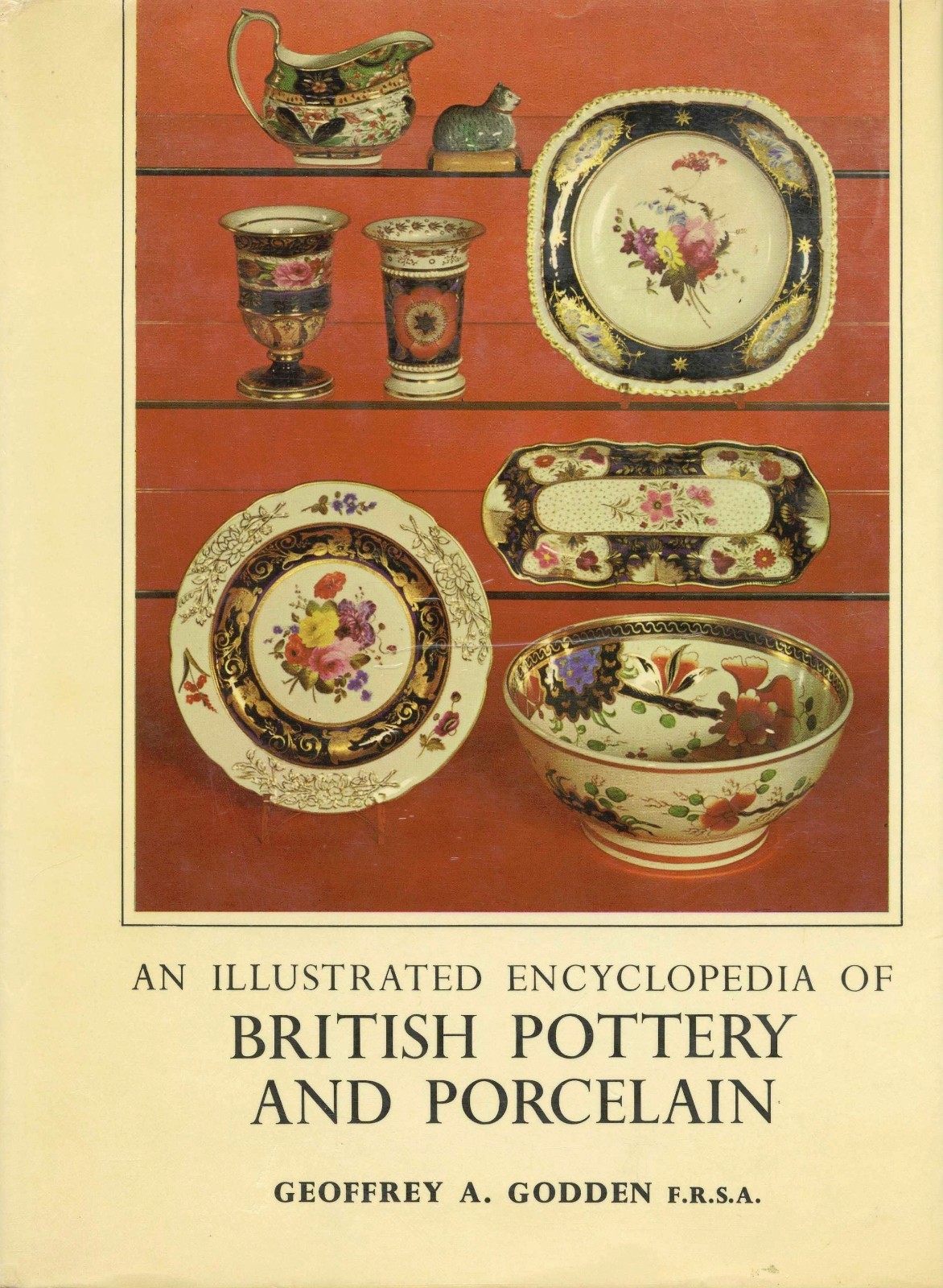 Antique English British Pottery Porcelain / In-Depth Encyclopedia Book