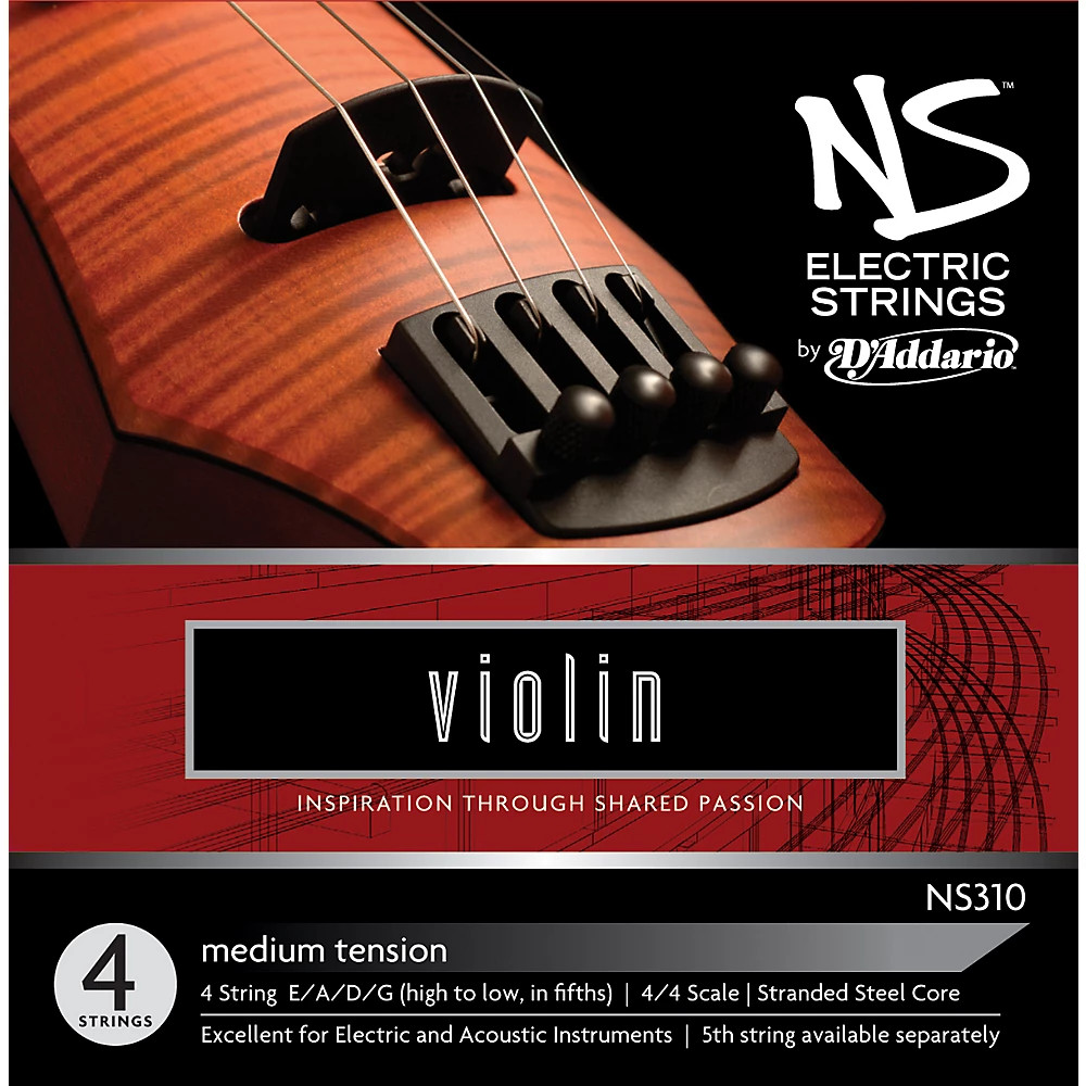D'Addario NS310 NS Electric Violin Strings