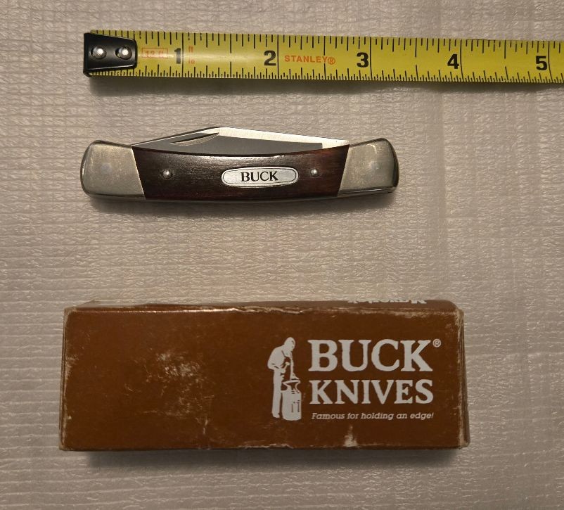Buck 704 Maverick USA  knife In Box with Paperwork - 1991
