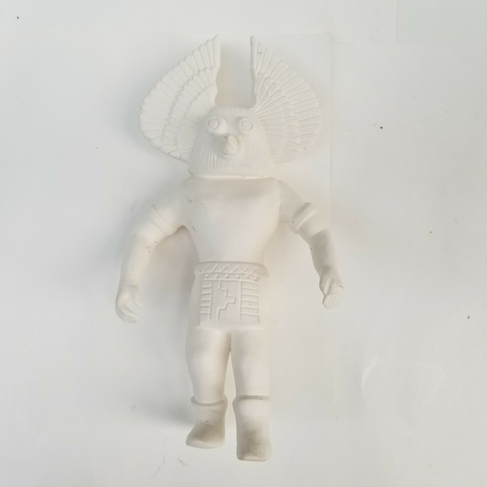 Creative Crafts Ready To Paint Indian Ritual Mask Native Statue Figure