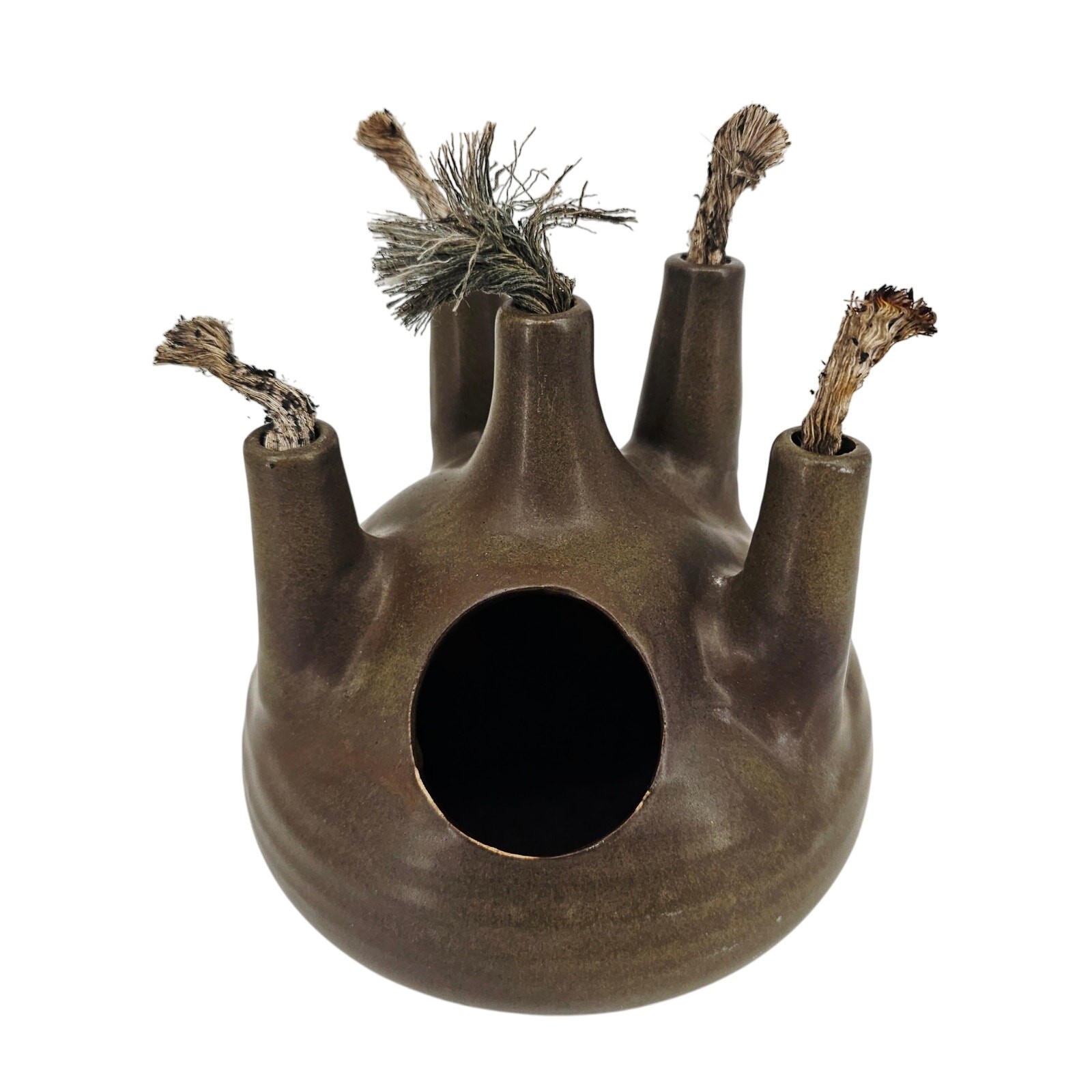 Vintage Aqua Cardinal China Co Gravy Boat Oil Grease Separator MCM Pottery