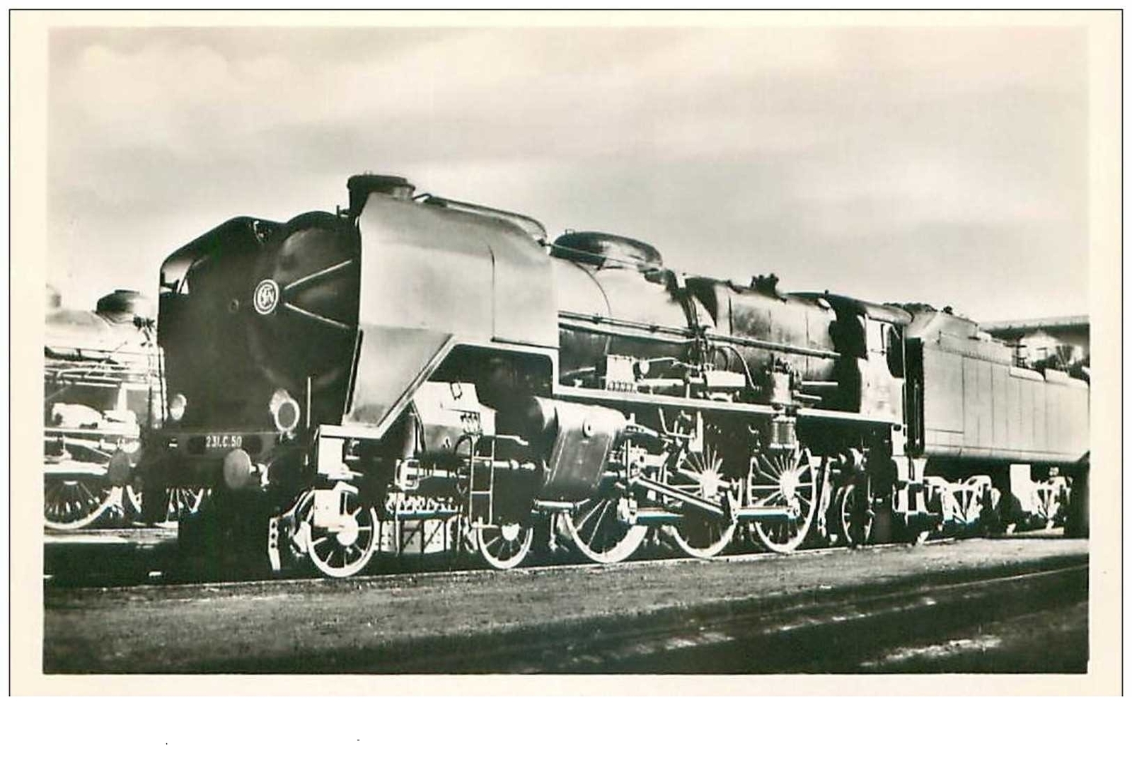 Trains No. 31613 SNCF Locomotive 231 C 49 A 88 EX 31251 A 31290