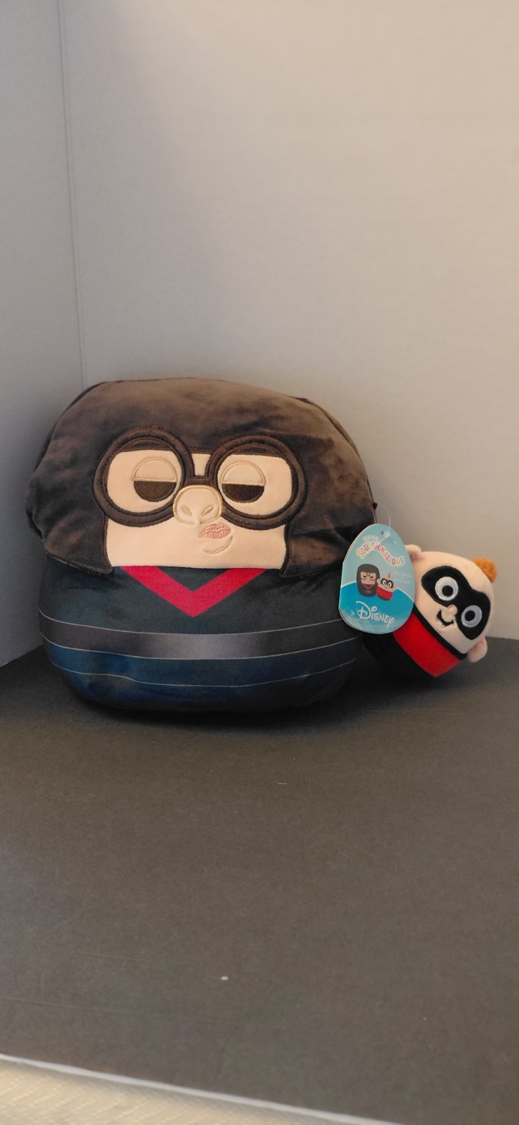 NEW Squishmallow Disney Pixar The Incredibles 10" Edna Mode 5" Jack Jack PLUSH