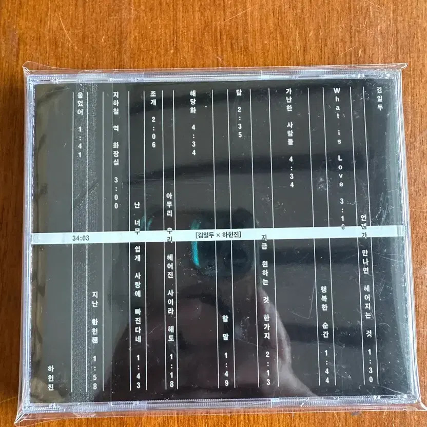 Rare CD Kim Il-Du X Ha Heon-Jin Collaboration New Cover Vinyl