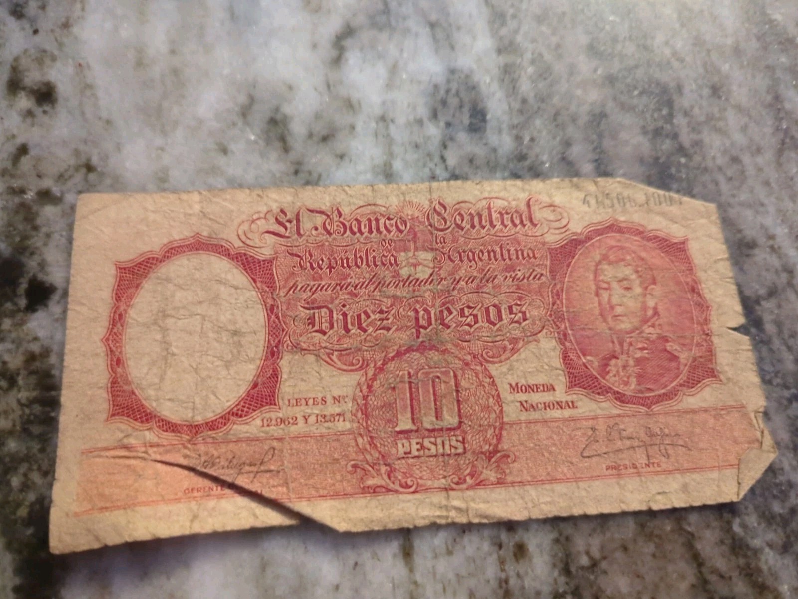 Argentina 10 Pesos 77651319G