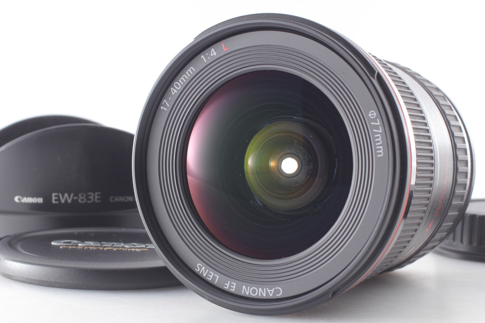 [ MINT w/Hood ] Canon EF 17-40mm f/4 L USM Ultra Wide Angle Zoom Lens From JAPAN