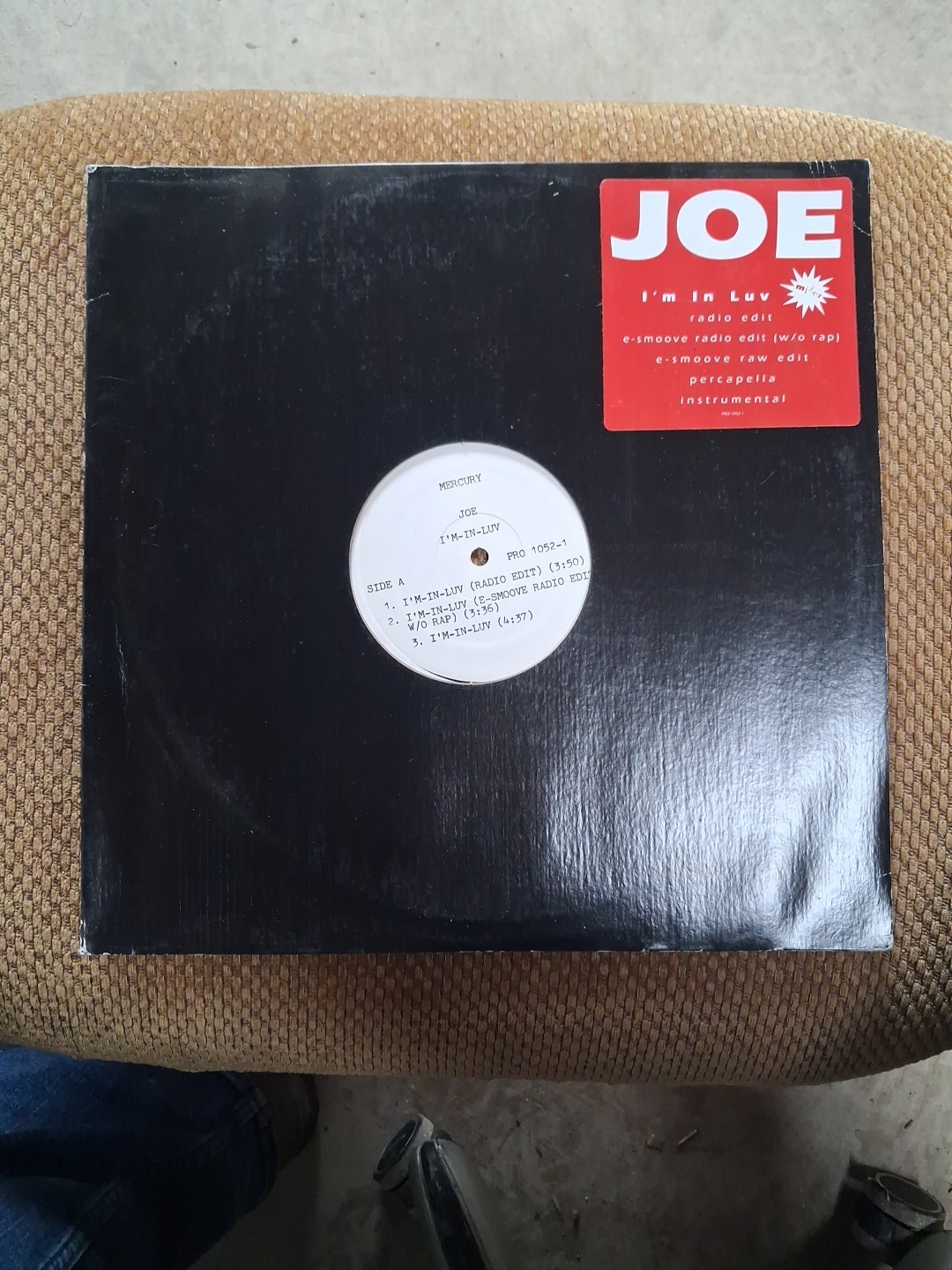 Joe - I'm In Luv - 12" NM Vinyl Single