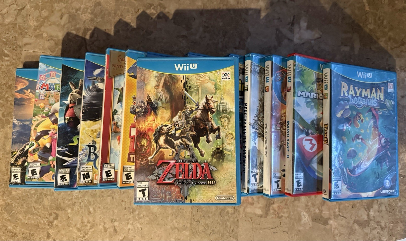 Nintendo Wii U - Original Genuine Game Case, Box Art, and Manual when Stated