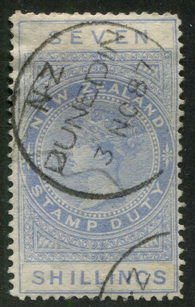 New Zealand AR8 Used Postal-Fiscal Stamp