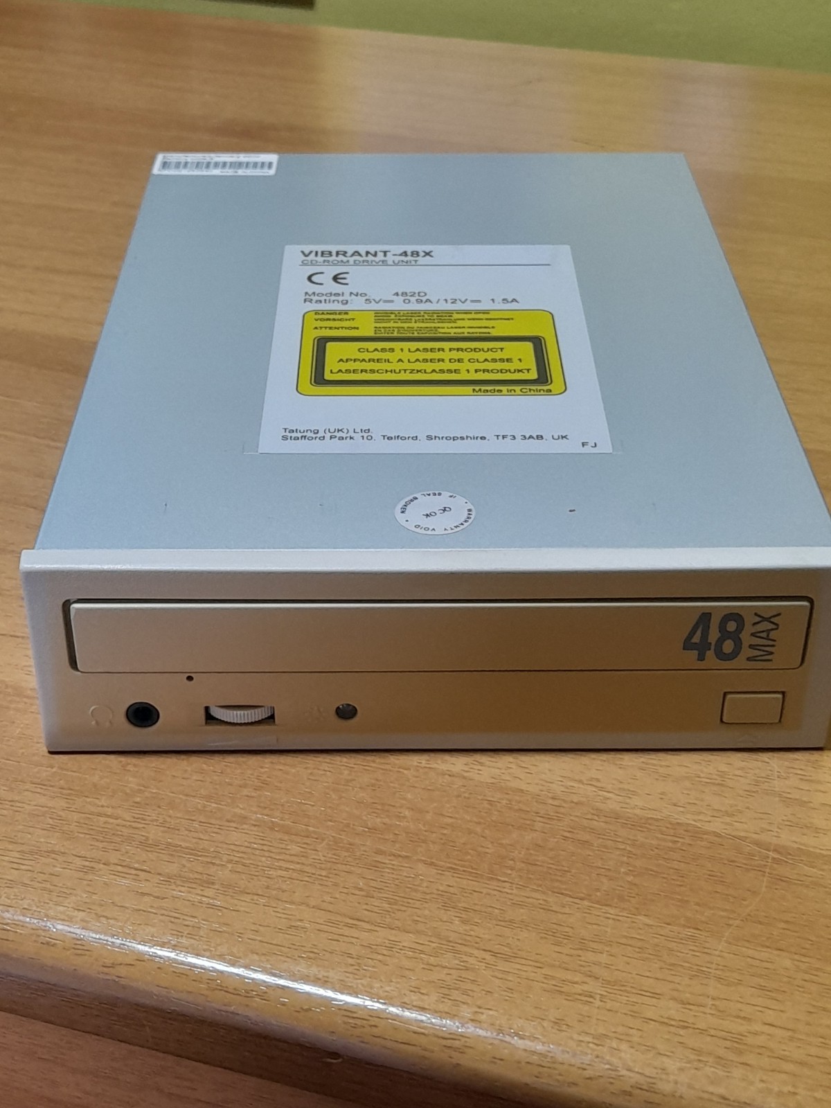 USED 48X VIBRATING CD-ROM DRIVE