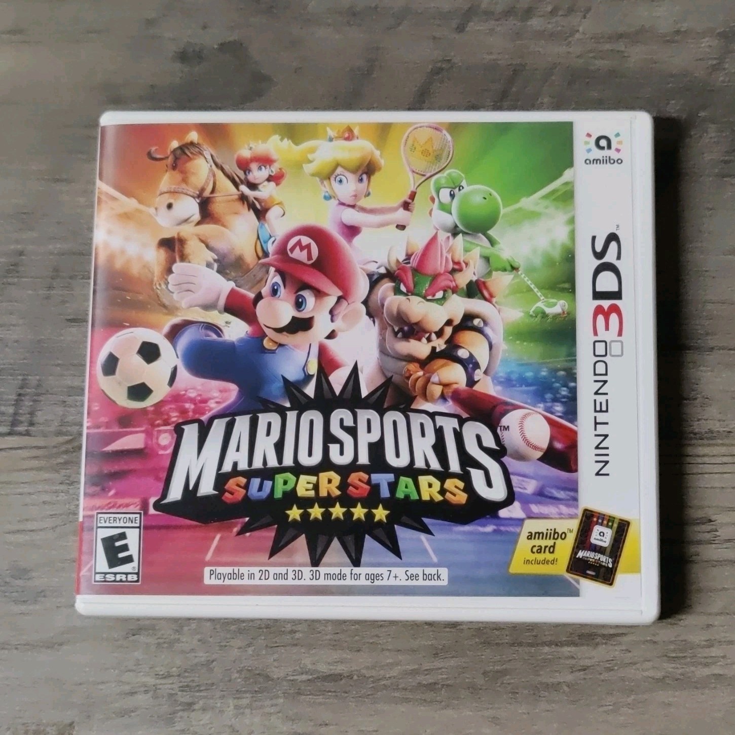 Nintendo Mario Sports Superstars 3DS Original Cartridge Game Case