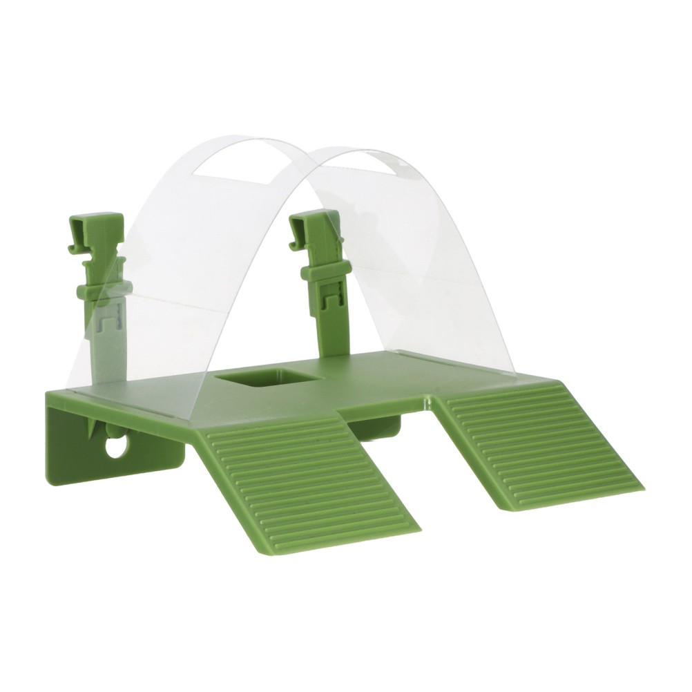  Turtle Basking Platform: Turtle Dock with Non-slip Double Ramp & Anti-Escape