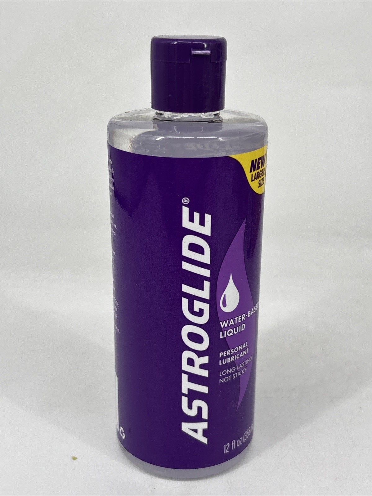 Astroglide Water Based Lube (12 Fl Oz), Liquid 12 Oz (Pack of 1), Clear 