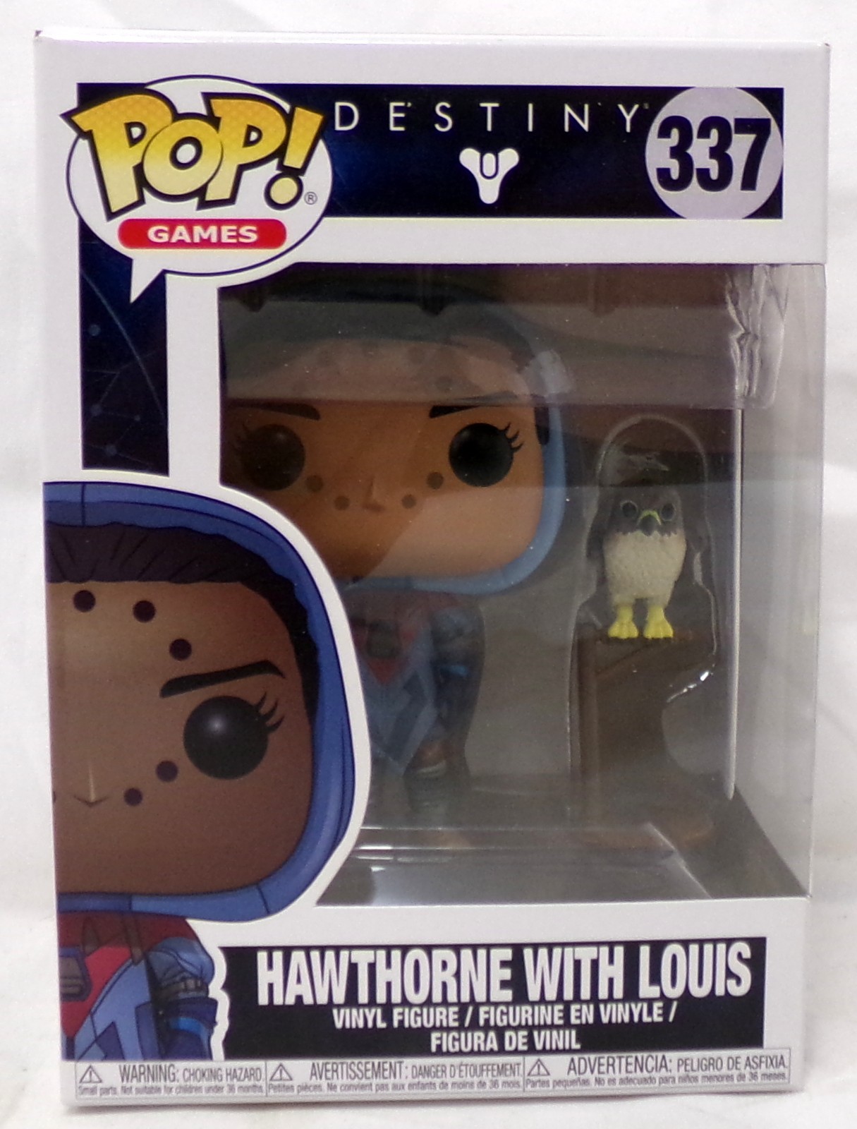 Funko Pop! 337 Hawthorne With Louis Games Bungie Destiny Vinyl Figure 2018