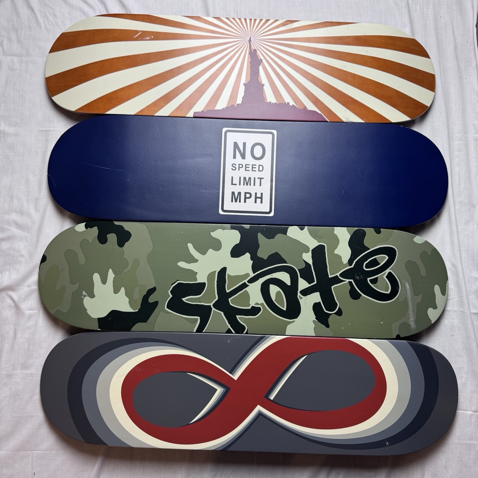 Pottery Barn Kids Decorative Skateboard Deck Wall Art 4 Available