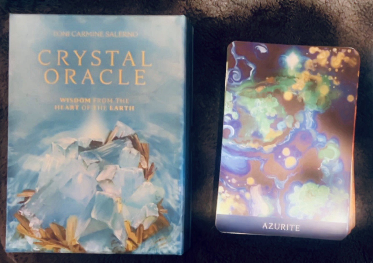 Crystal Oracle Wisdom From The Heart of The Earth by Toni Carmine Salerno