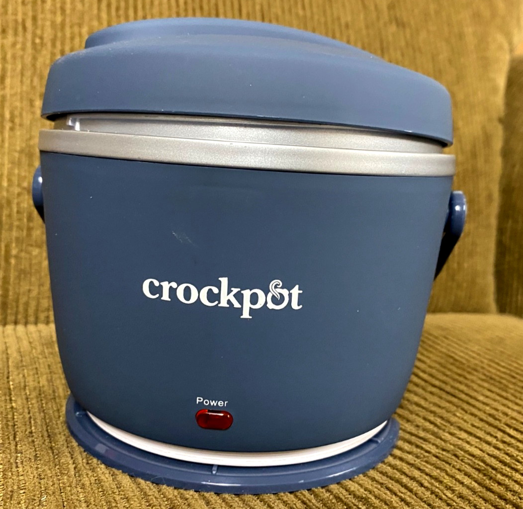 Crockpot CPSCLC20-N3 Electric Lunch Box Food Warmer 20oz Blue Great For Dips