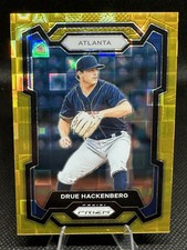 Drue Hackenberg - 2024 Panini Prizm Pandora Gold Prizm /4 Atlanta Braves #234