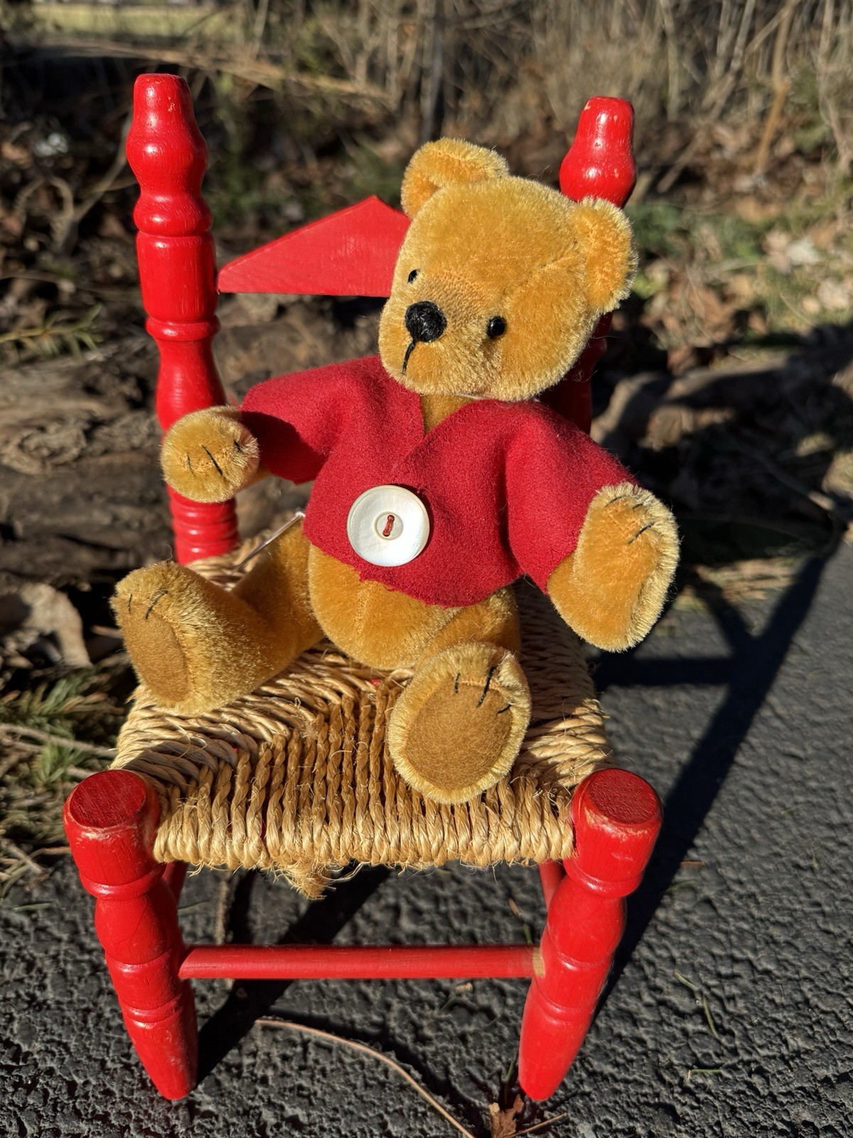 Winnie the Pooh 8” Artist/Designer teddy bear 