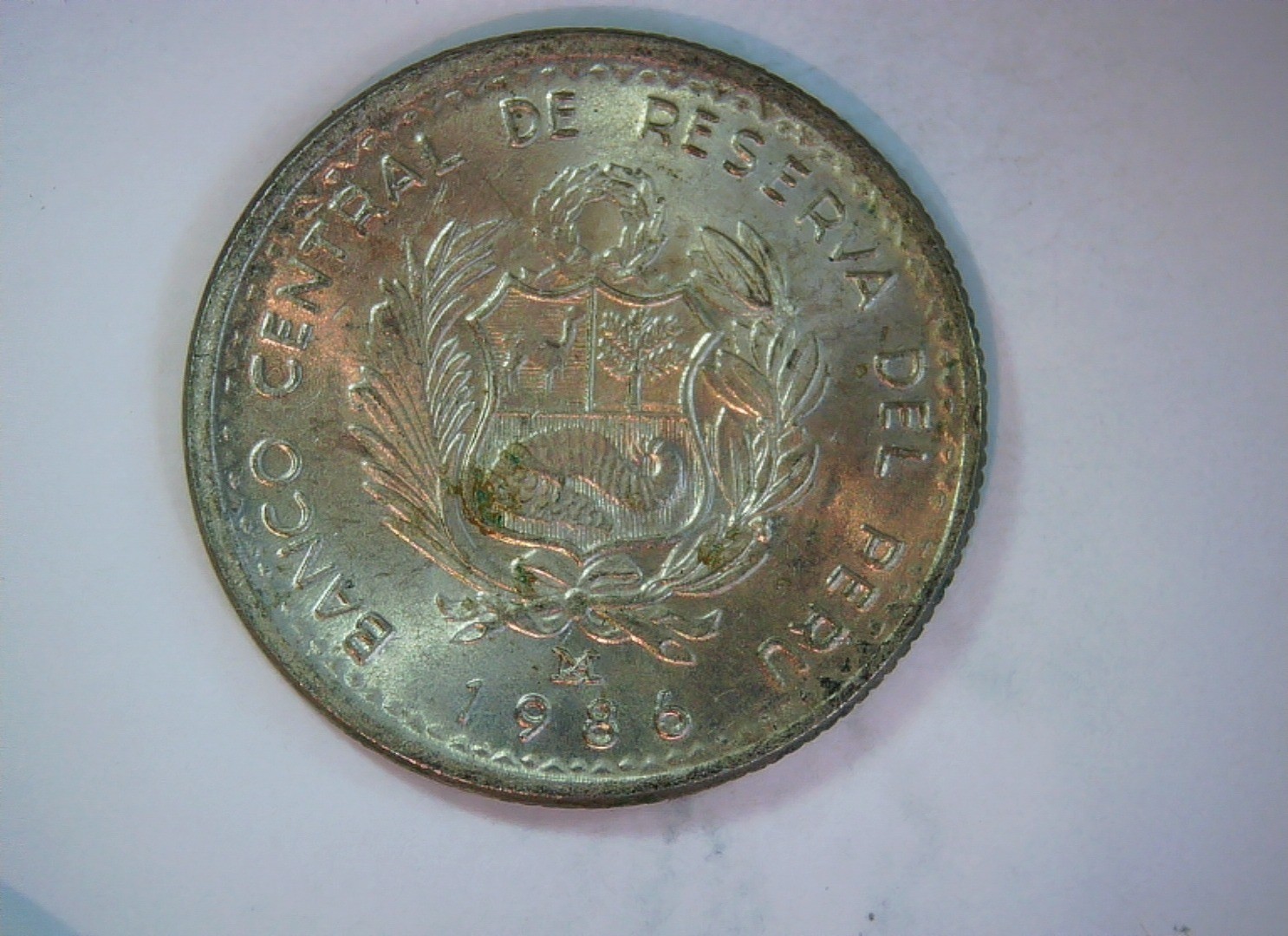 Peru 1986 5 Centimos Peru 5 Céntimos (Banco Central de Reserva del Perú / Gran A