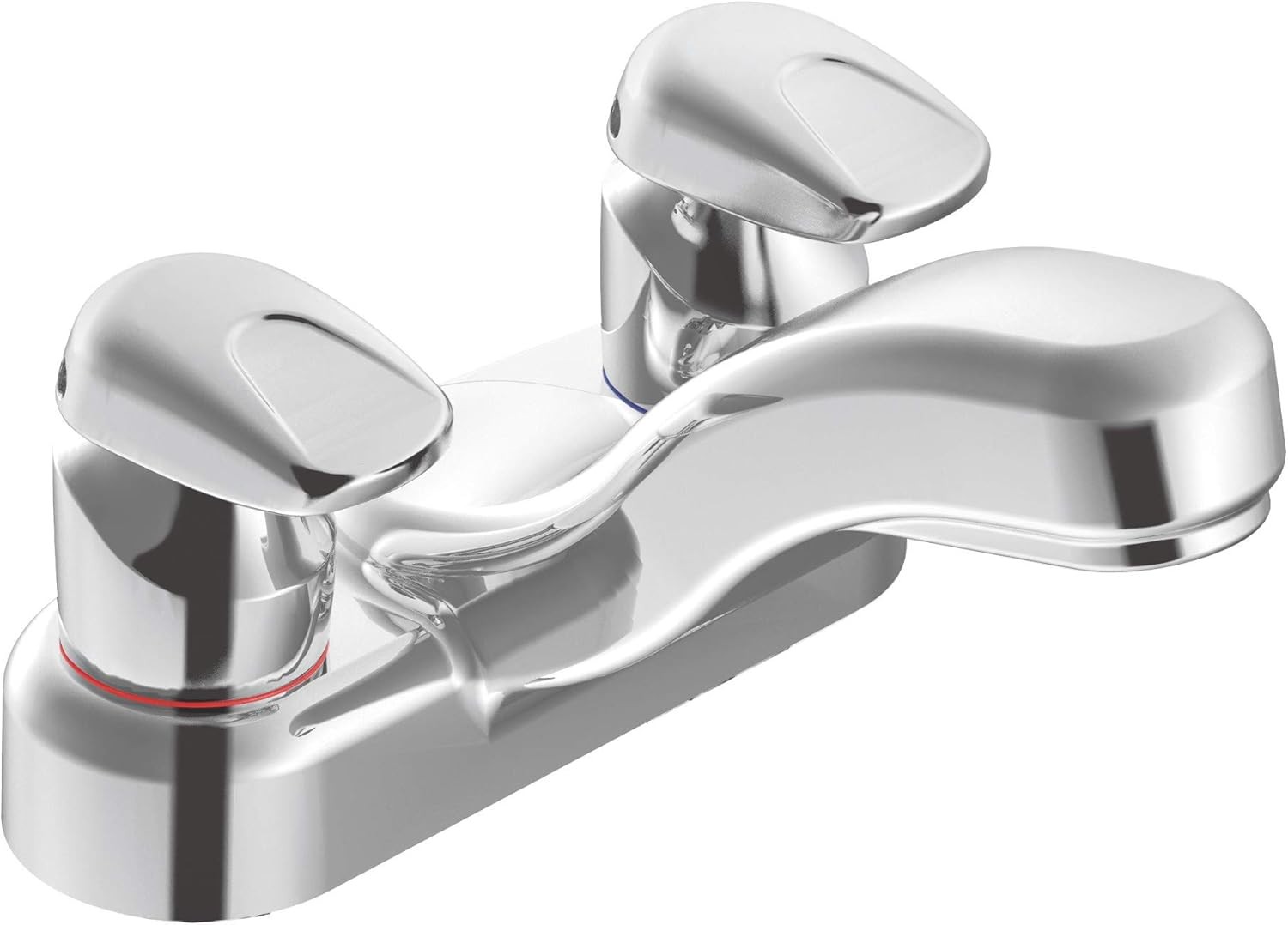 Moen 8886 Commercial M-PRESS Two-Handle 4-Inch Centerset Bathroom Faucet, Chrome